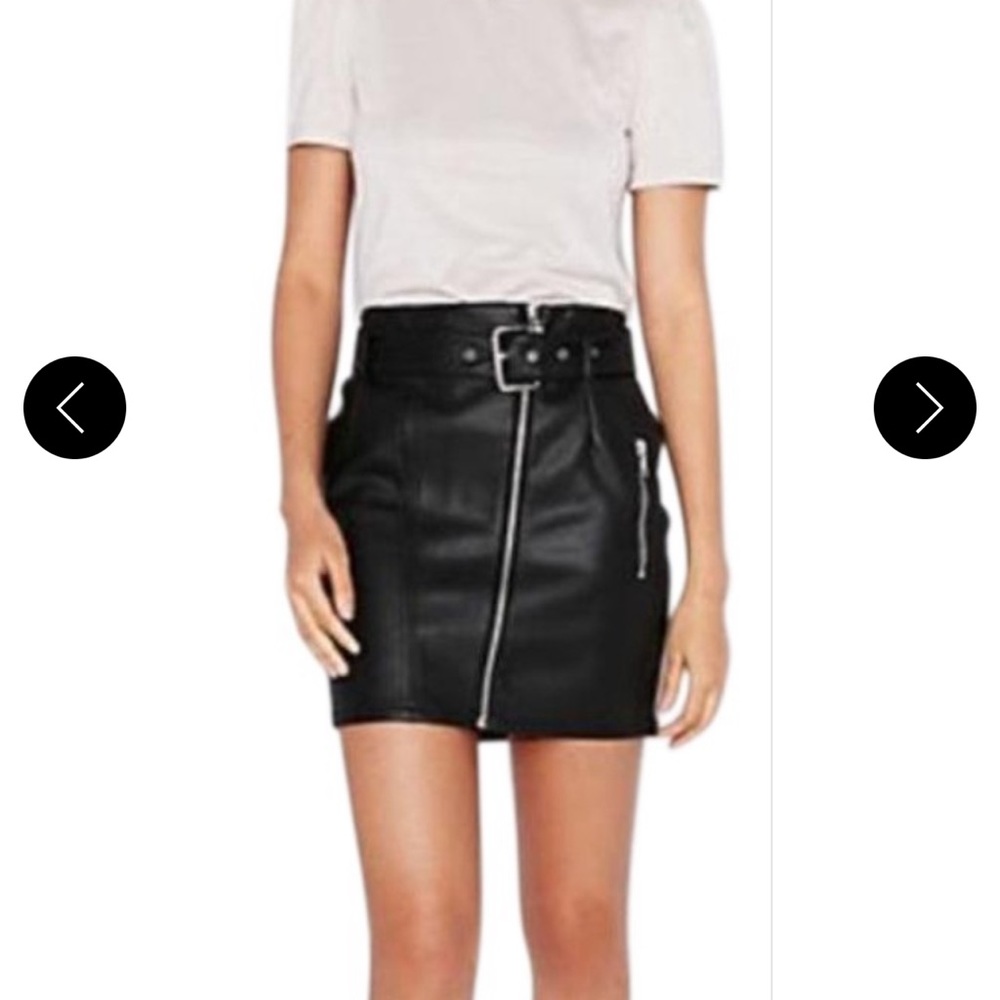 NWT leather skirt - Picture 3 of 8